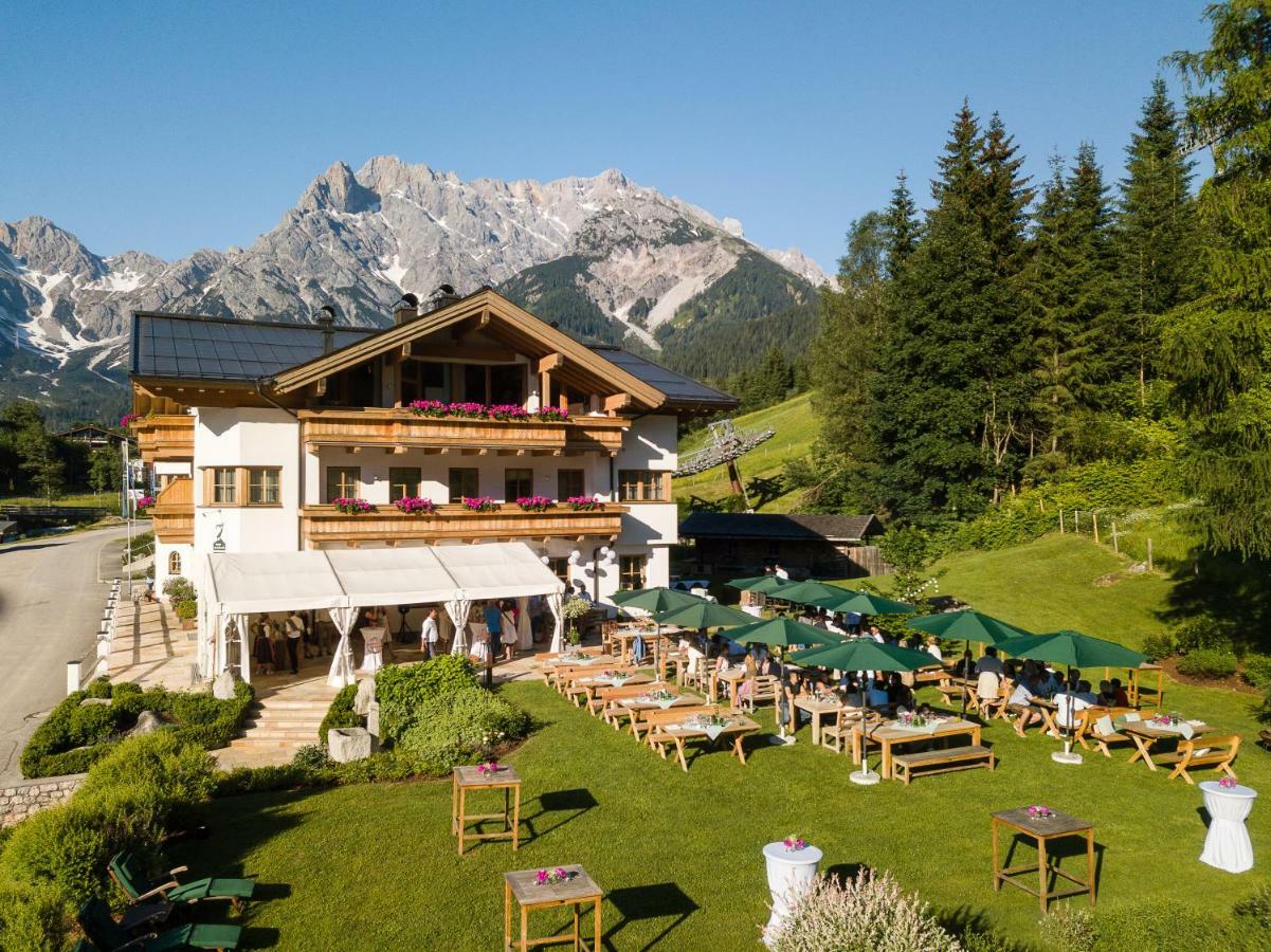 Landhaus Zum Steinbock Maria Alm am Steinernen Meer Exterior foto