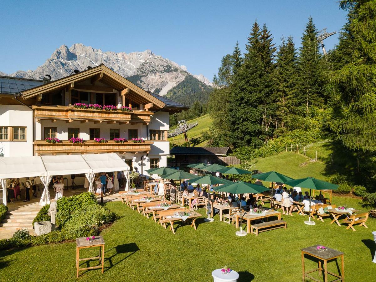 Landhaus Zum Steinbock Maria Alm am Steinernen Meer Exterior foto
