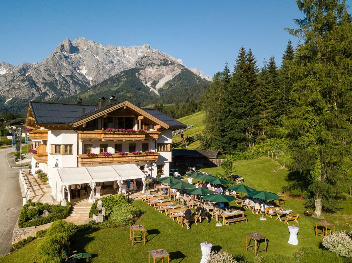 Landhaus Zum Steinbock Maria Alm am Steinernen Meer Exterior foto